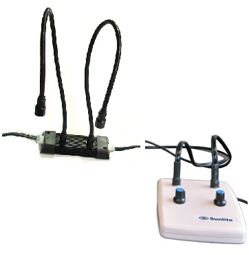 Microscope Light Fixture with Power Adaptor